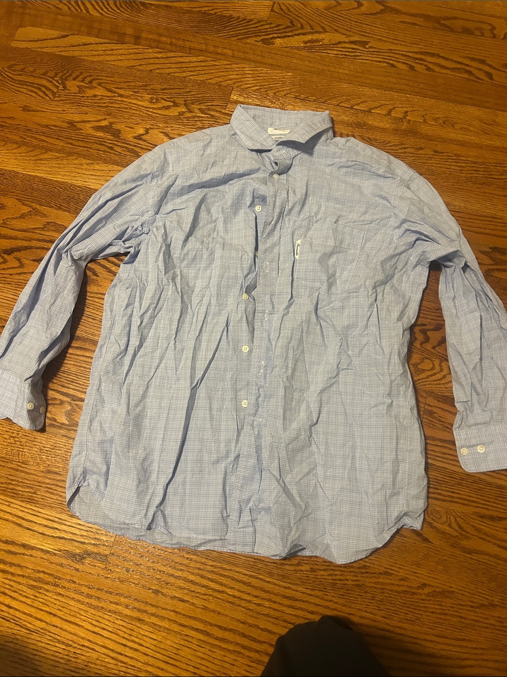 Faconnable Light Blue Men's Button-Down Dress Shirt